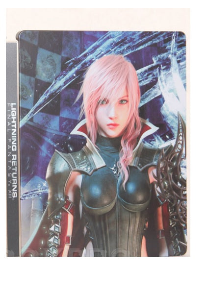 Caja Vacias Metalica Lightning Returns Final Fantasy Xiii PS4 Caja Vacias Metalica Lightning Returns Final Fantasy Xiii PS4